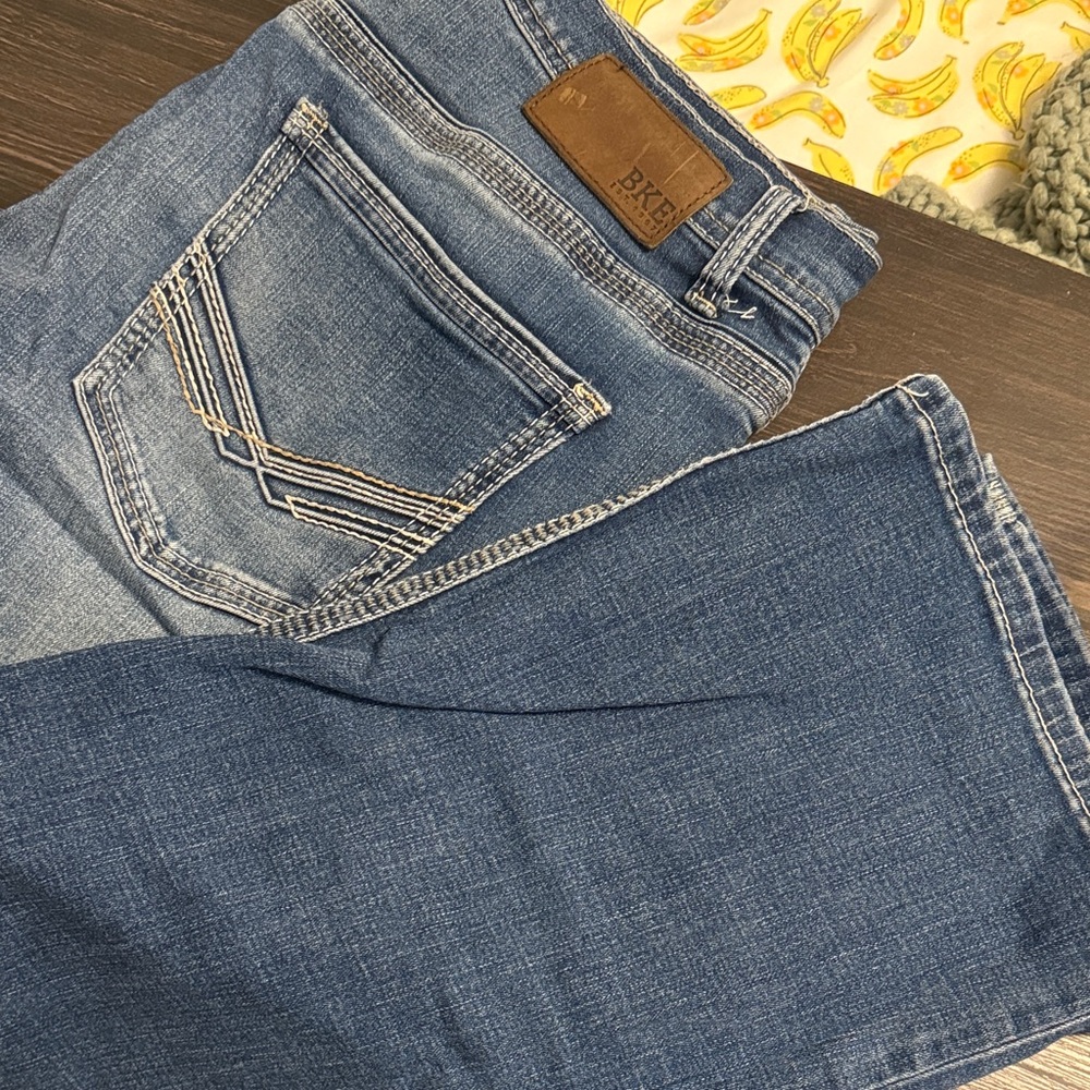 BKE - Tyler Style - 34x32 - Two-Tone Blue Denim
